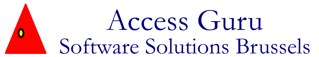 Access Databases Brussels - Custom Microsoft Access Development and Consulting
